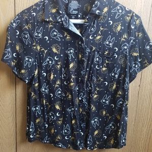 Kiki's Delivery Service Button Down